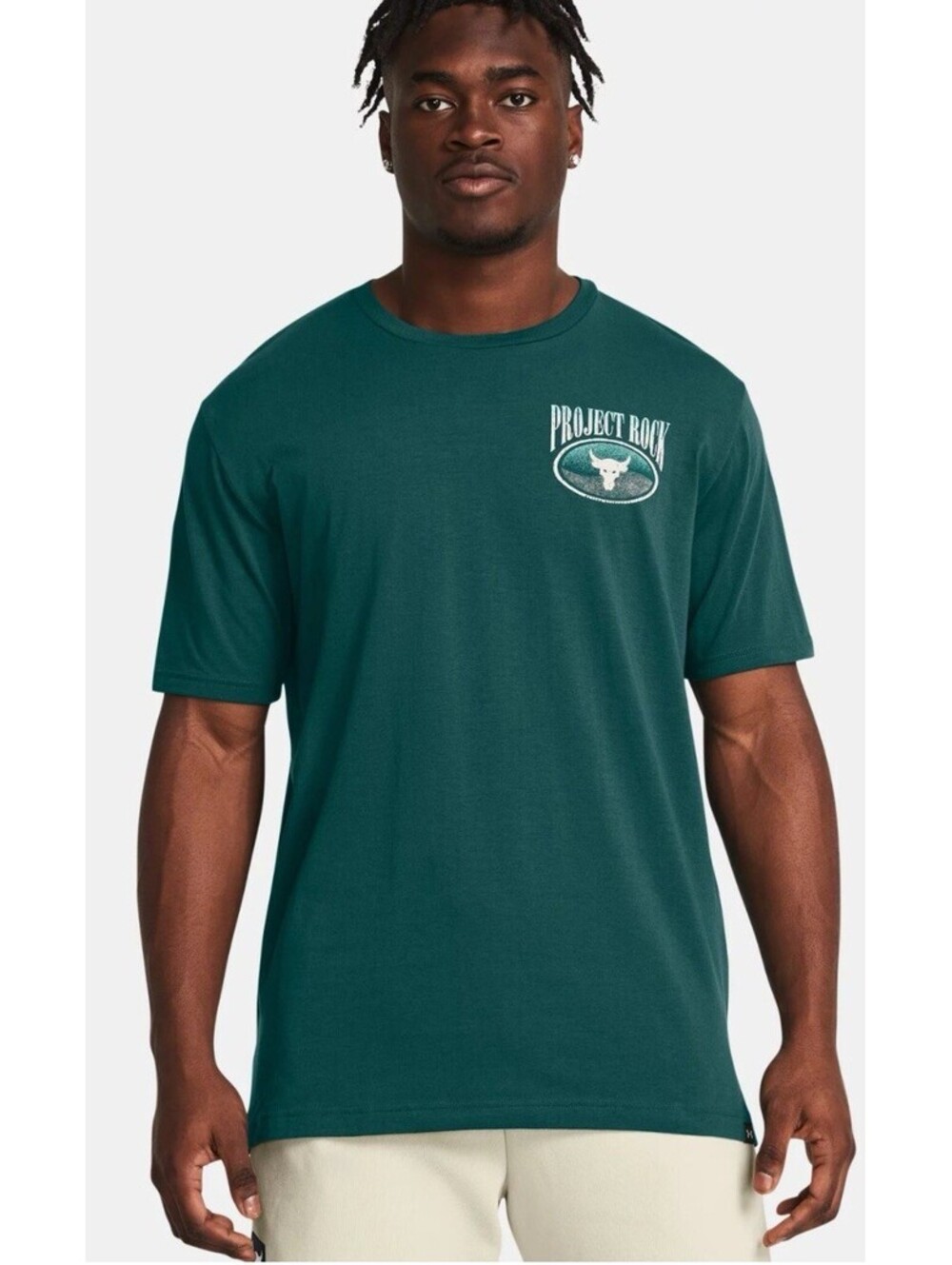 Project Rock Under Armour The Rock Mens Rock Day Size M 1383221-449 Pine Green